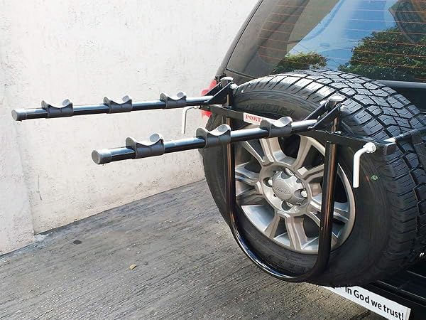 Suporte Transbike Estepe Metal Lini Universal 3 Bikes